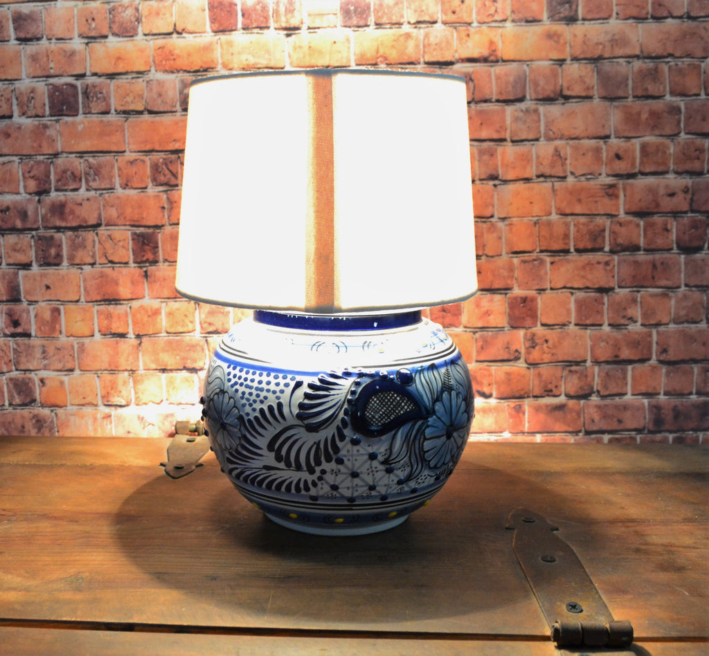 Lámpara de Talavera Poblana CM353