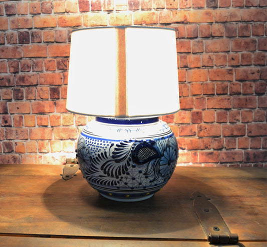 Lámpara de Talavera Poblana CM353
