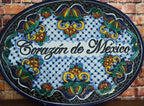 Letrero Personalizable de casa de Talavera Poblana CM341