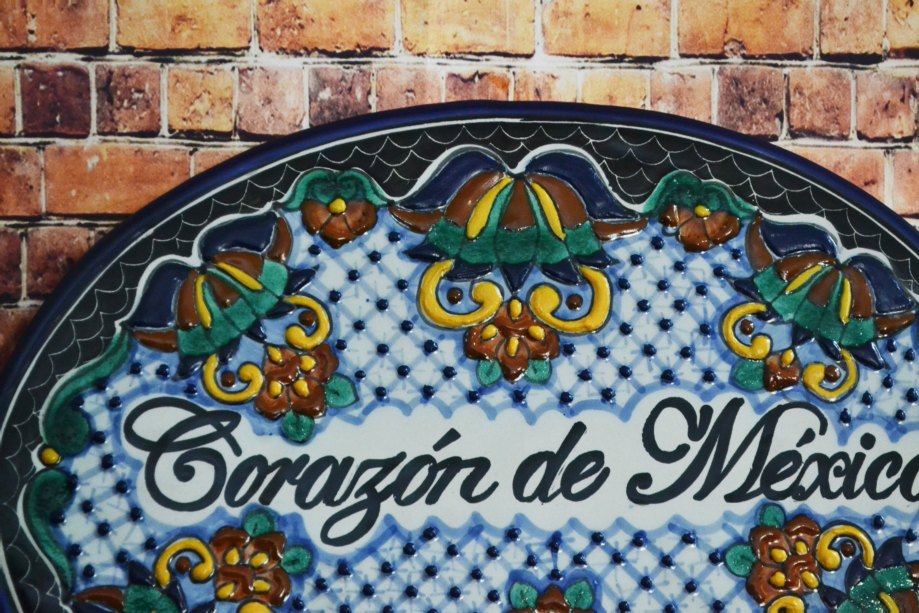 Letrero Personalizable de casa de Talavera Poblana CM341