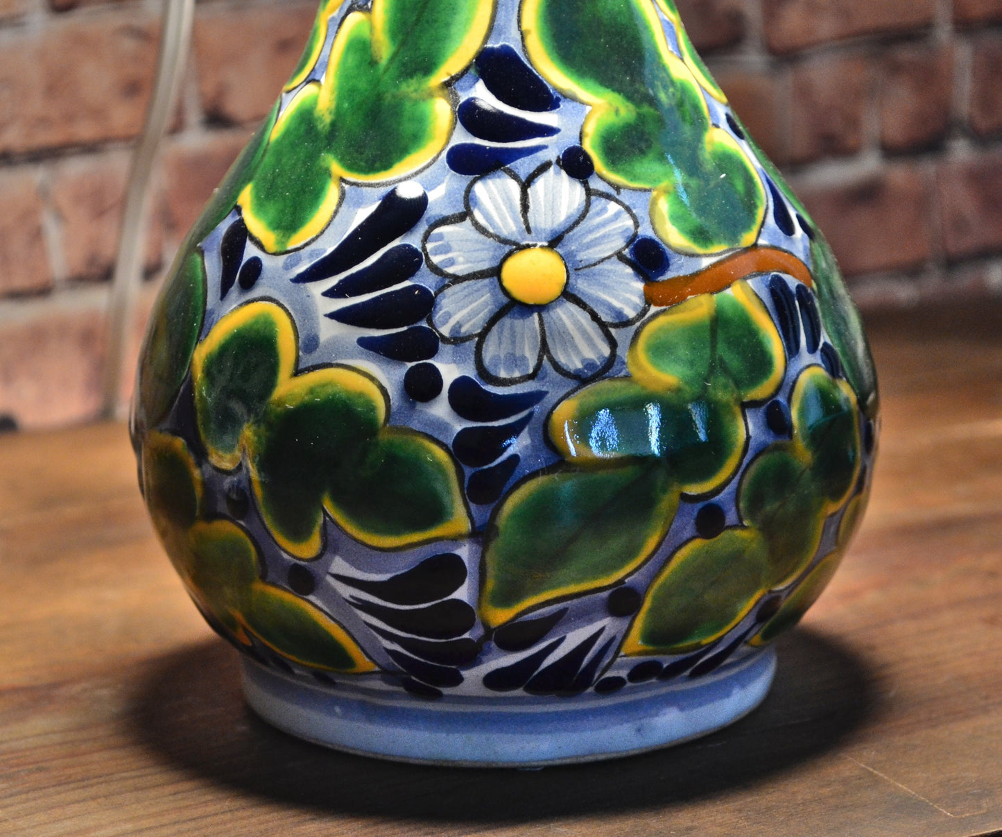 Lámpara de Talavera Poblana CM358