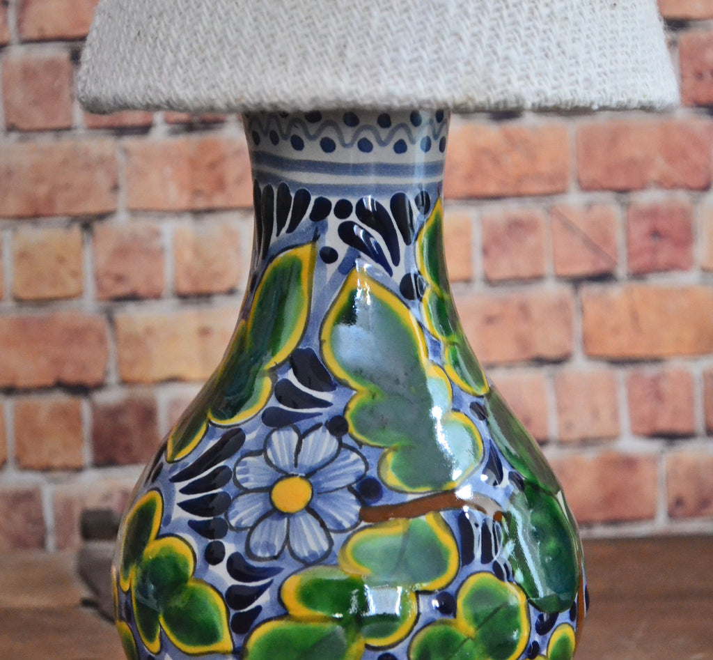 Lámpara de Talavera Poblana CM358