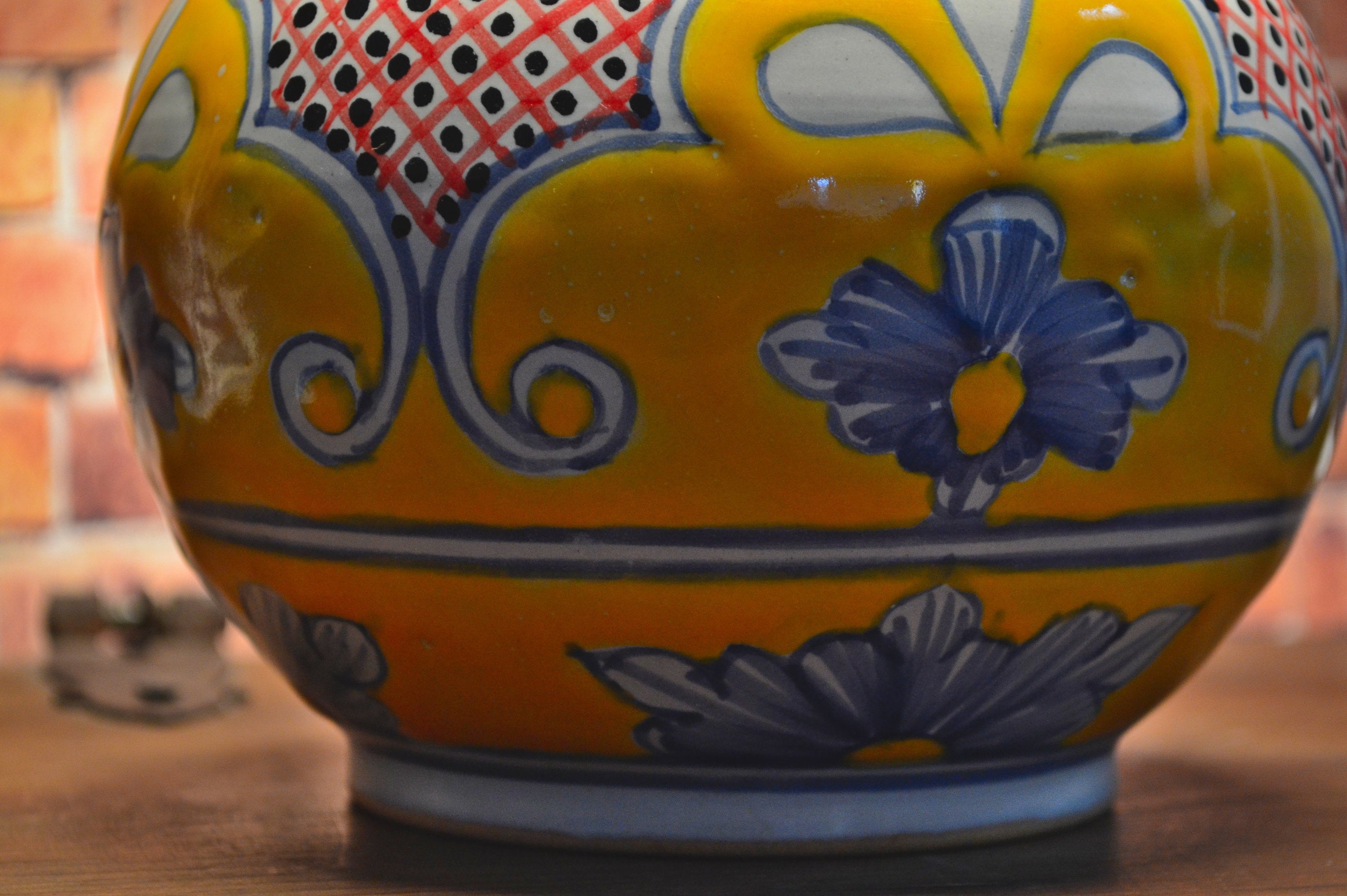 Lámpara de Talavera Poblana CM359