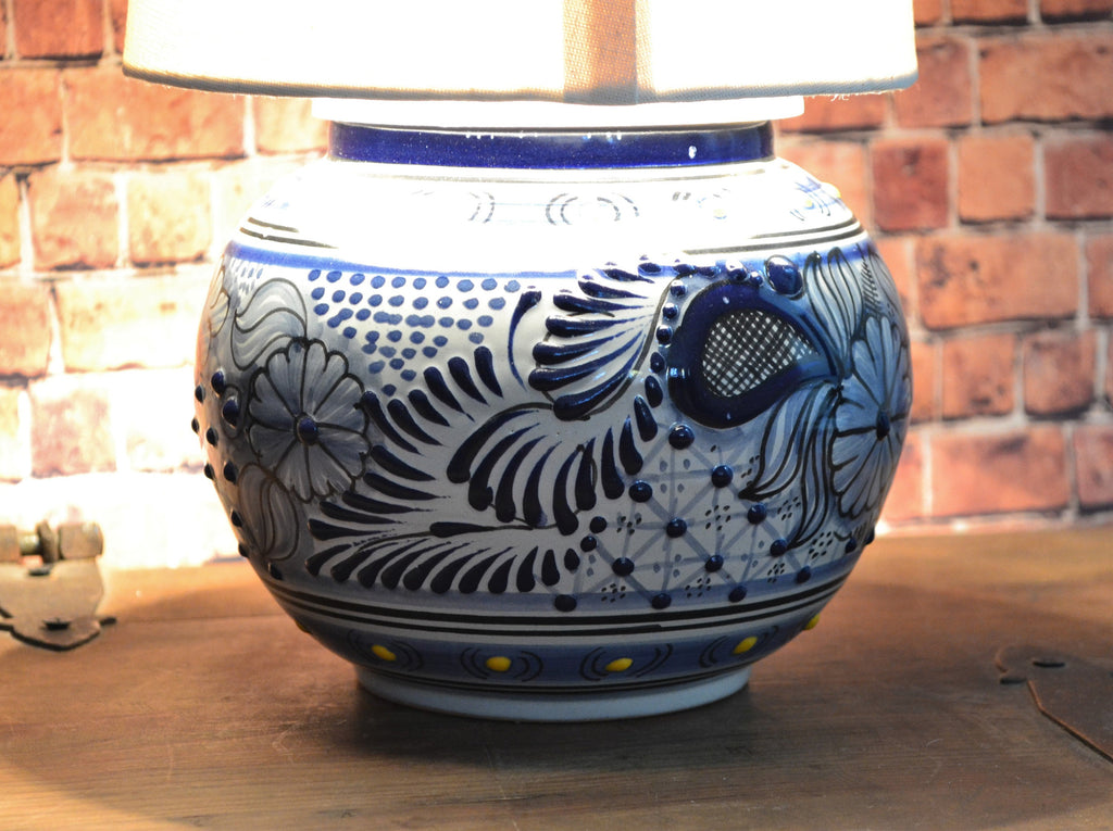 Lámpara de Talavera Poblana CM353