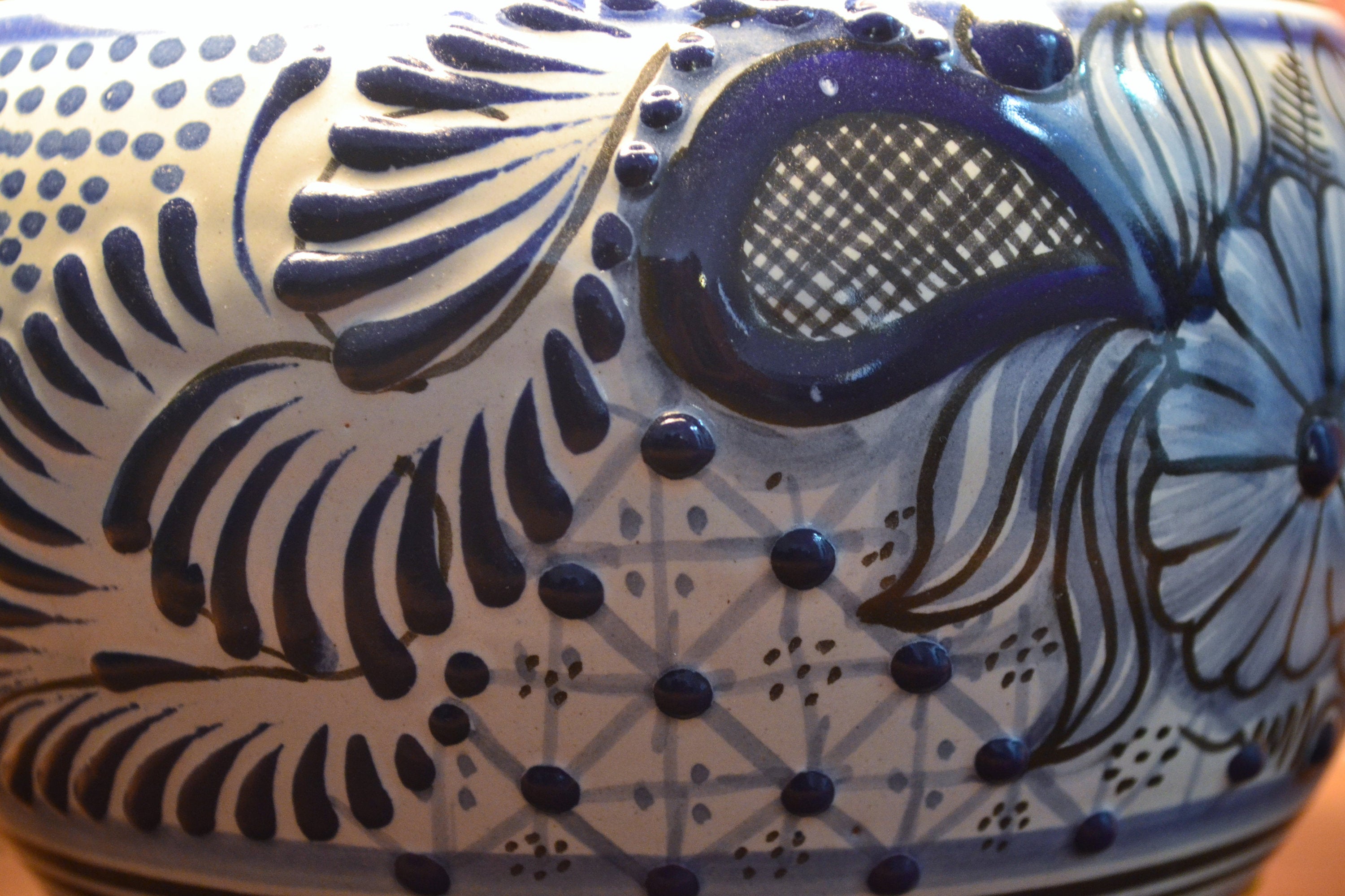 Lámpara de Talavera Poblana CM353