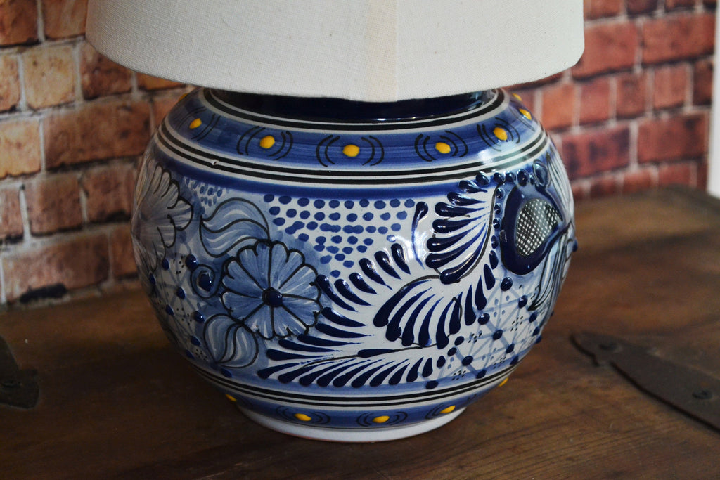 Lámpara de Talavera Poblana CM353
