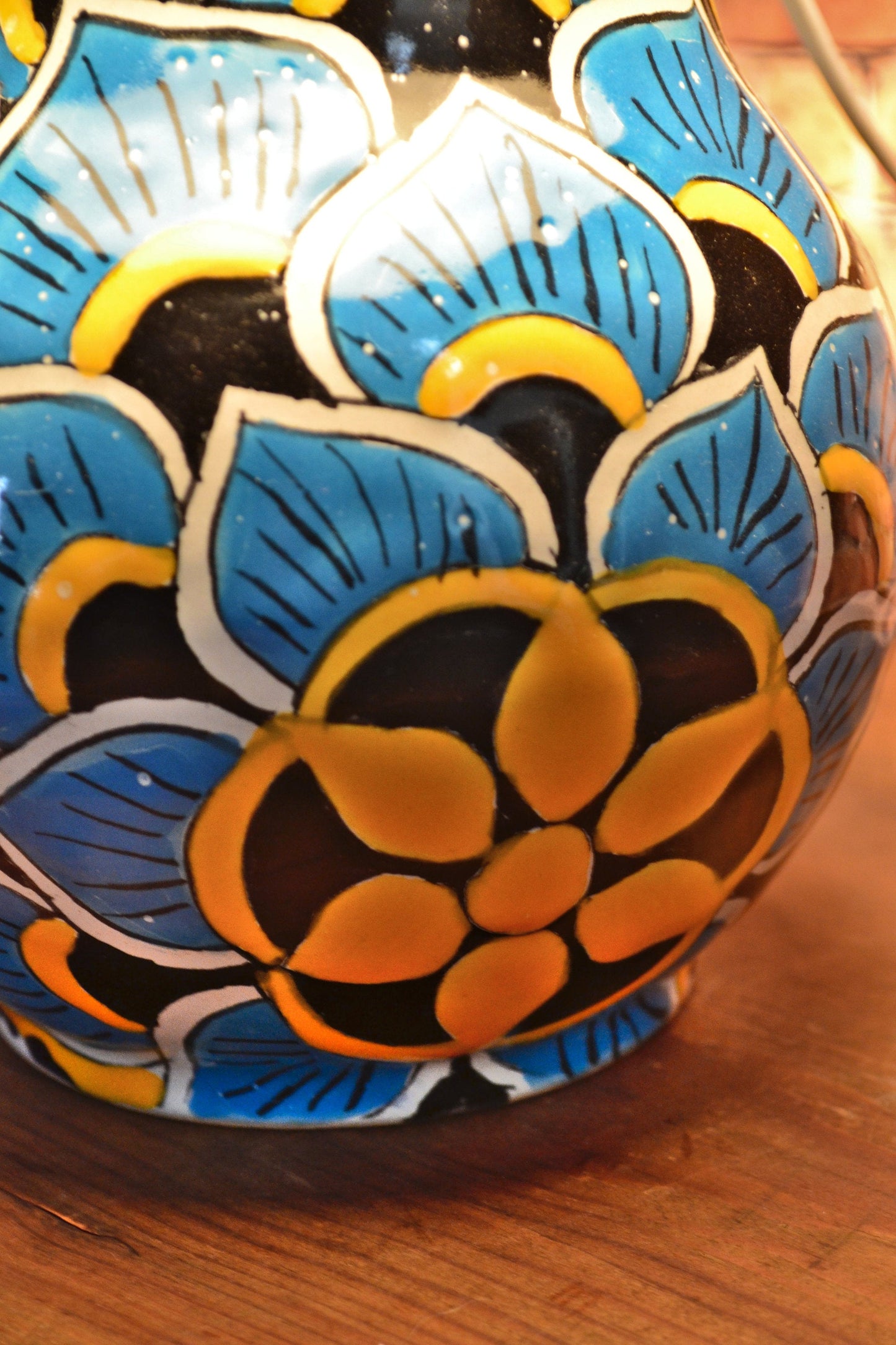 Lámpara de Talavera Poblana CM361