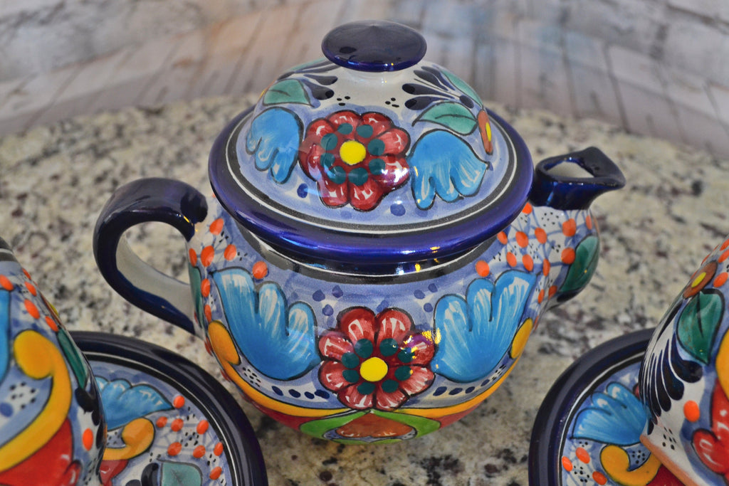 Set de Café de Talavera Poblana para 2 personas CM357