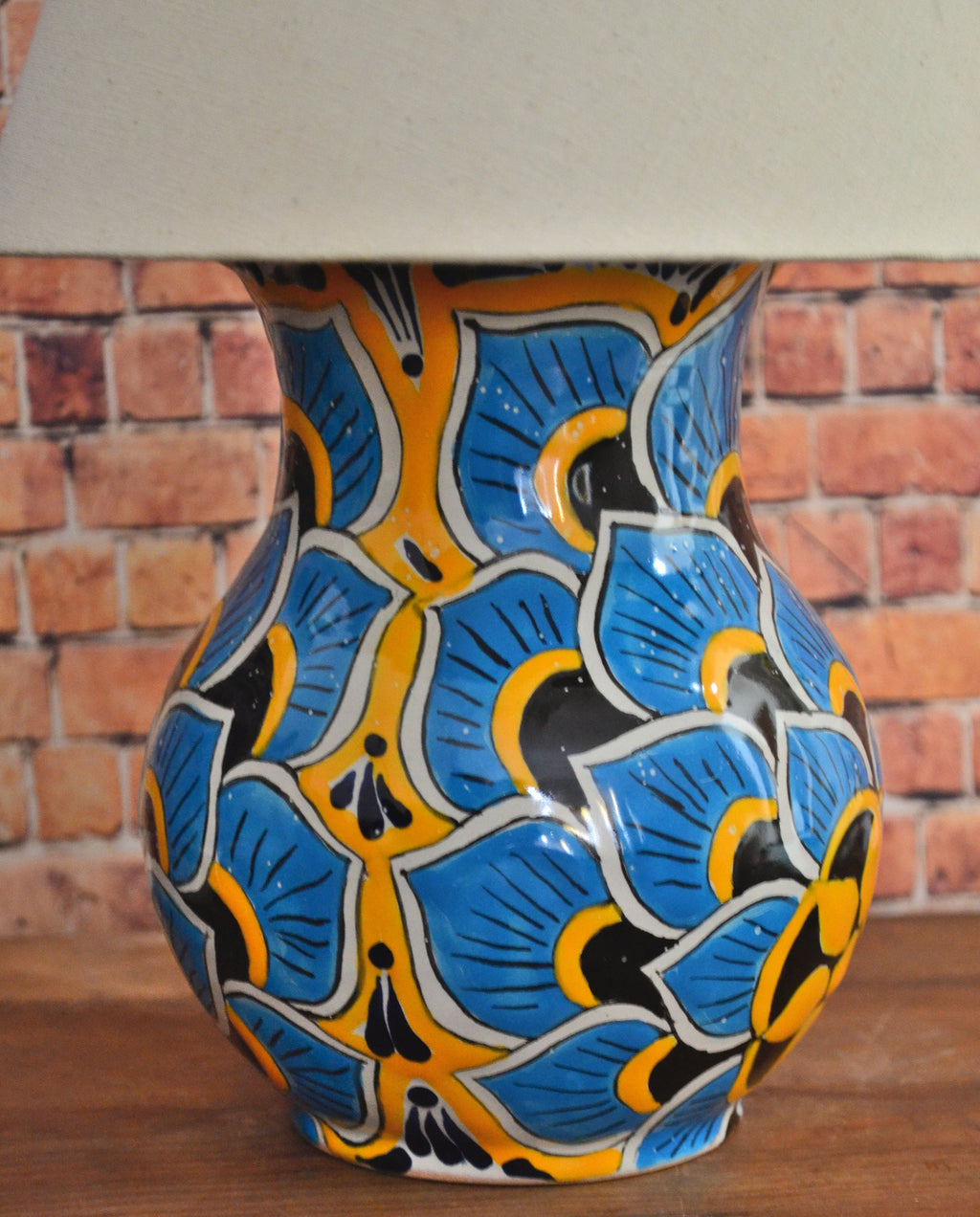 Lámpara de Talavera Poblana CM361