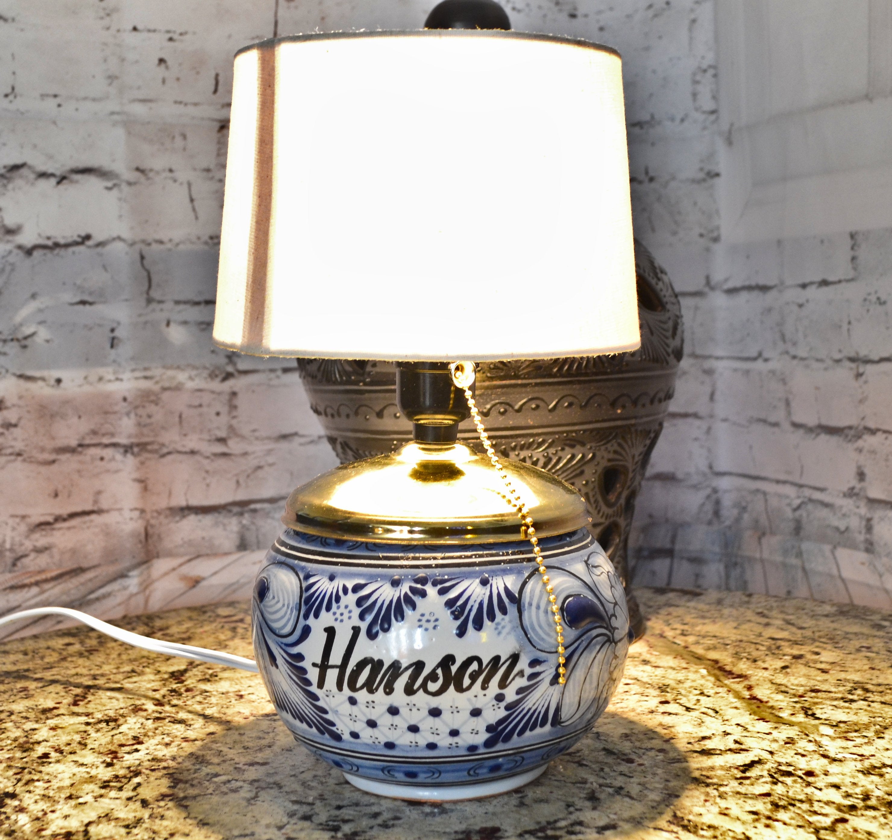 Lámpara de Talavera Poblana CM353