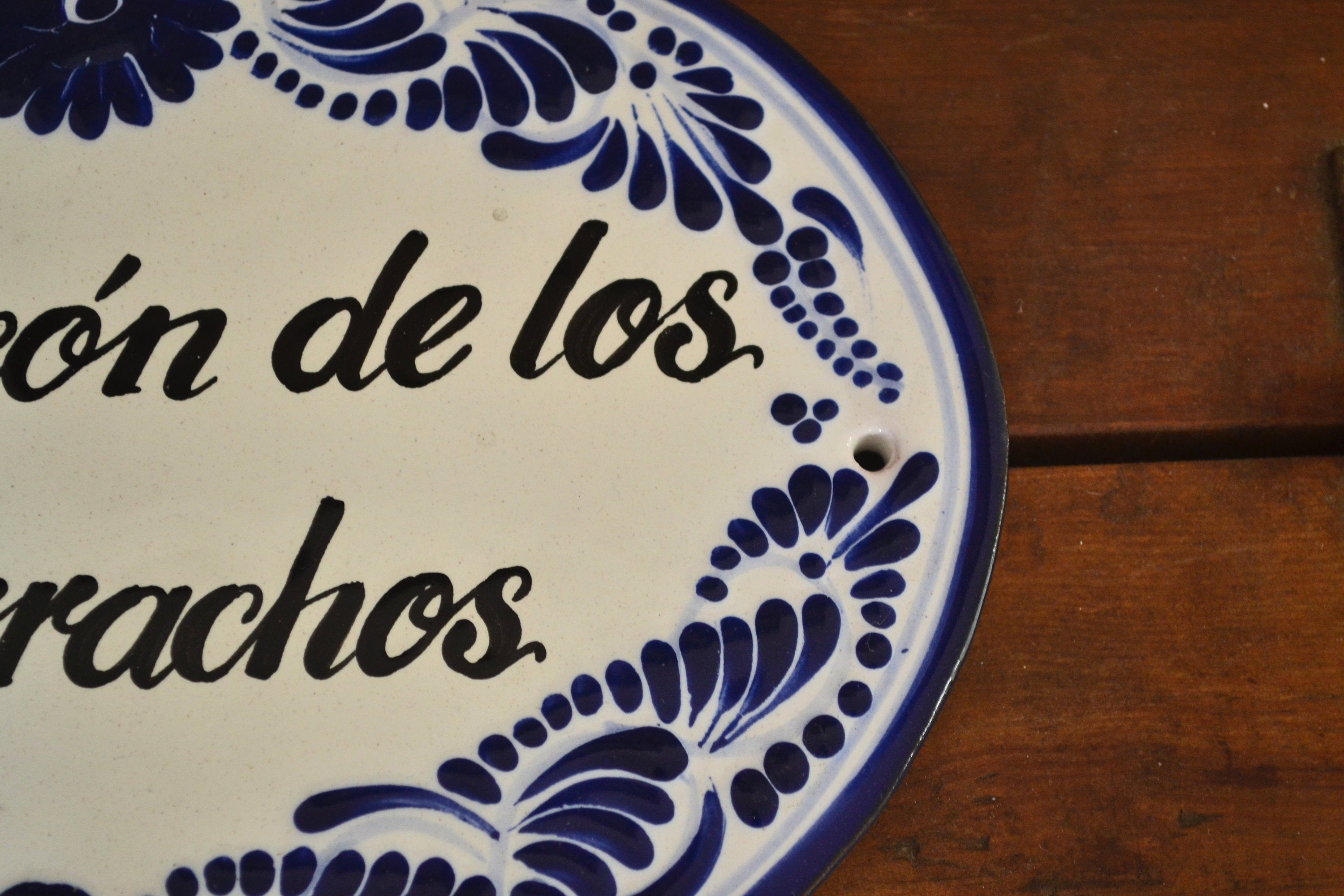 Letrero Personalizable de casa de Talavera Poblana CM384