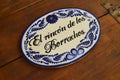 Letrero Personalizable de casa de Talavera Poblana CM384