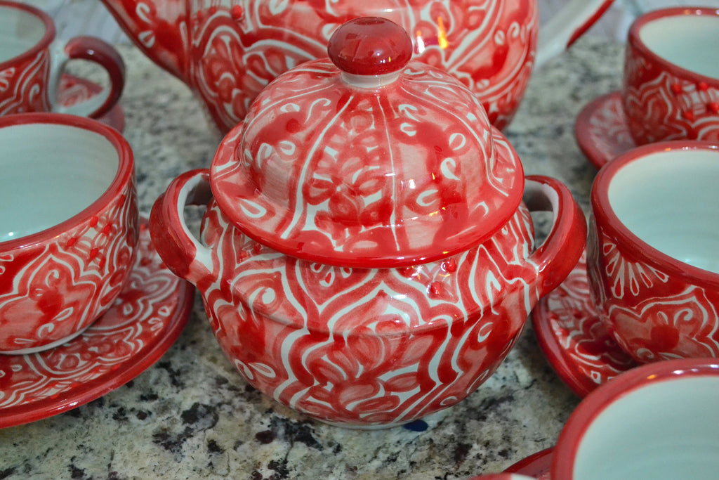 Juego de Café de Talavera Poblana CM385
