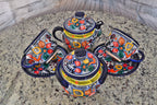 Set de Café de Talavera Poblana para 2 personas CM394