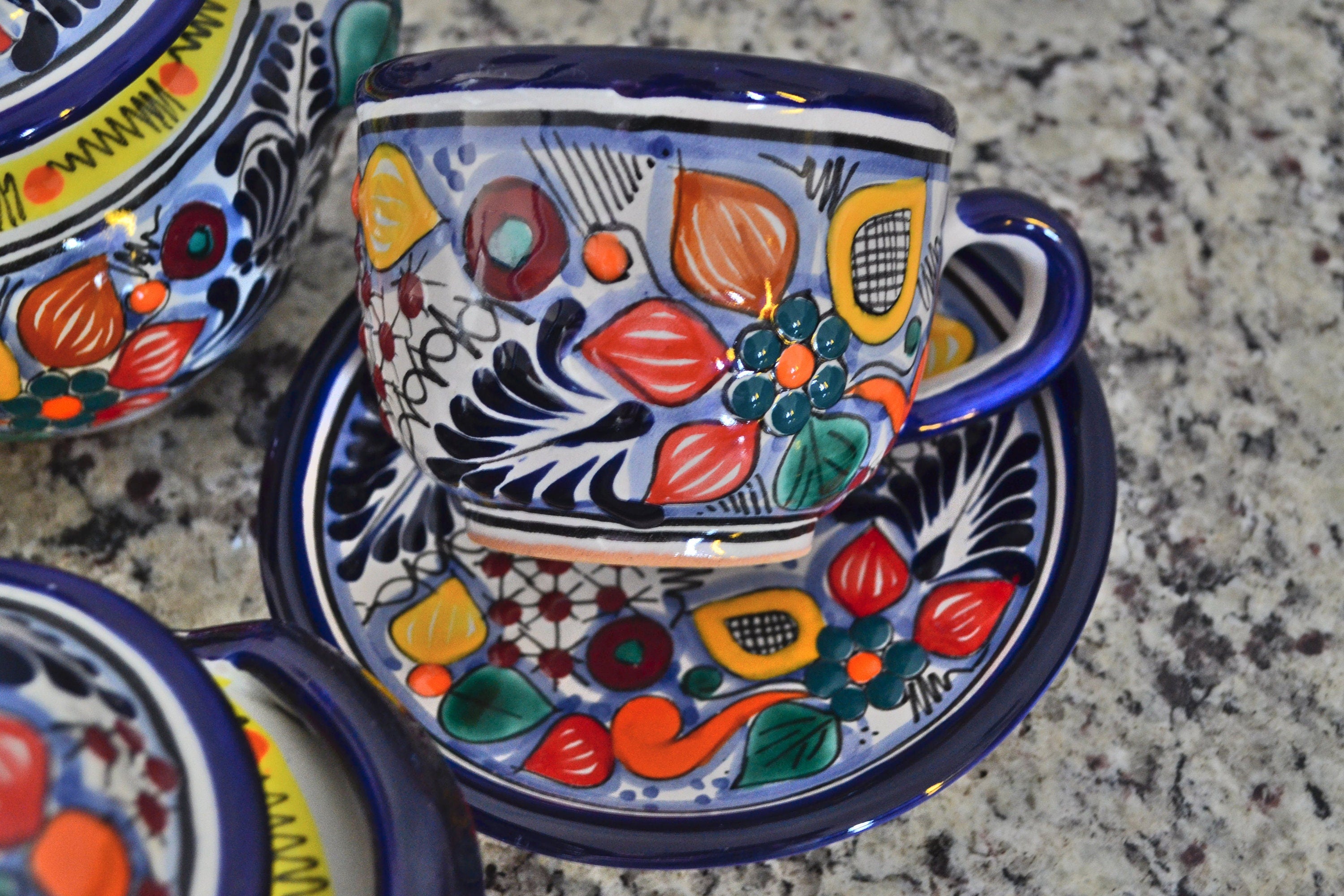 Set de Café de Talavera Poblana para 2 personas CM394