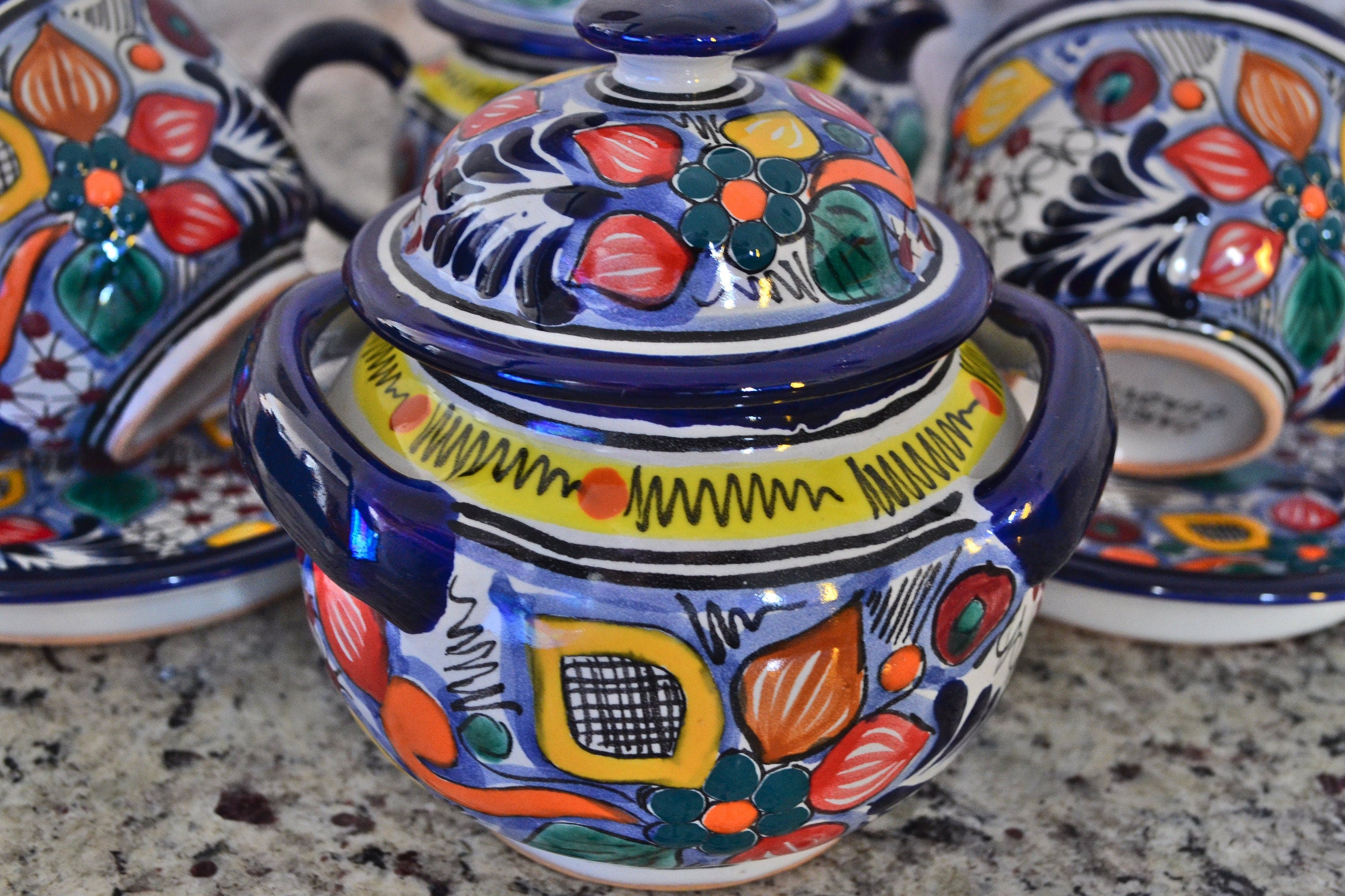 Set de Café de Talavera Poblana para 2 personas CM394