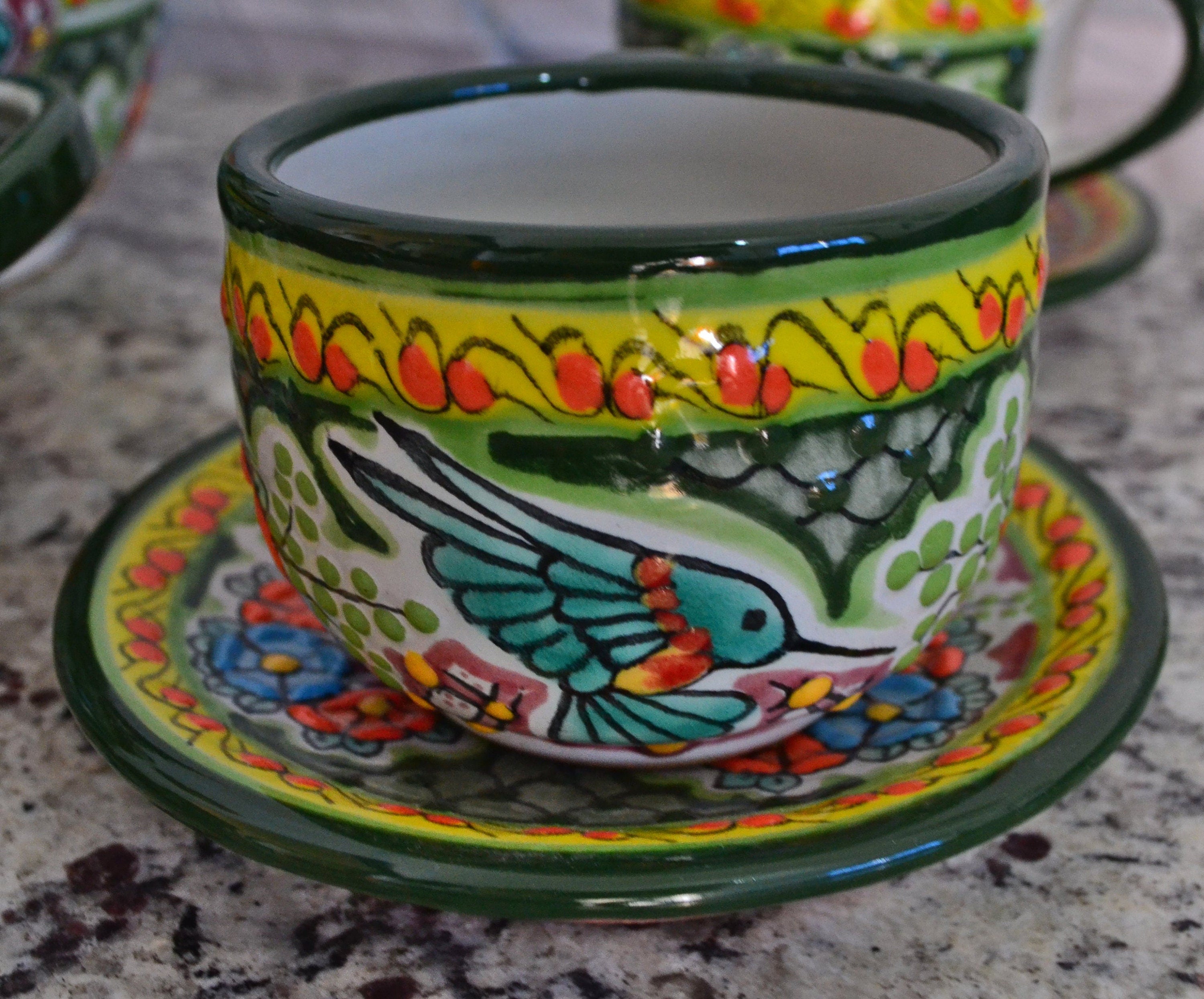 Juego de Café de Talavera Poblana CM437