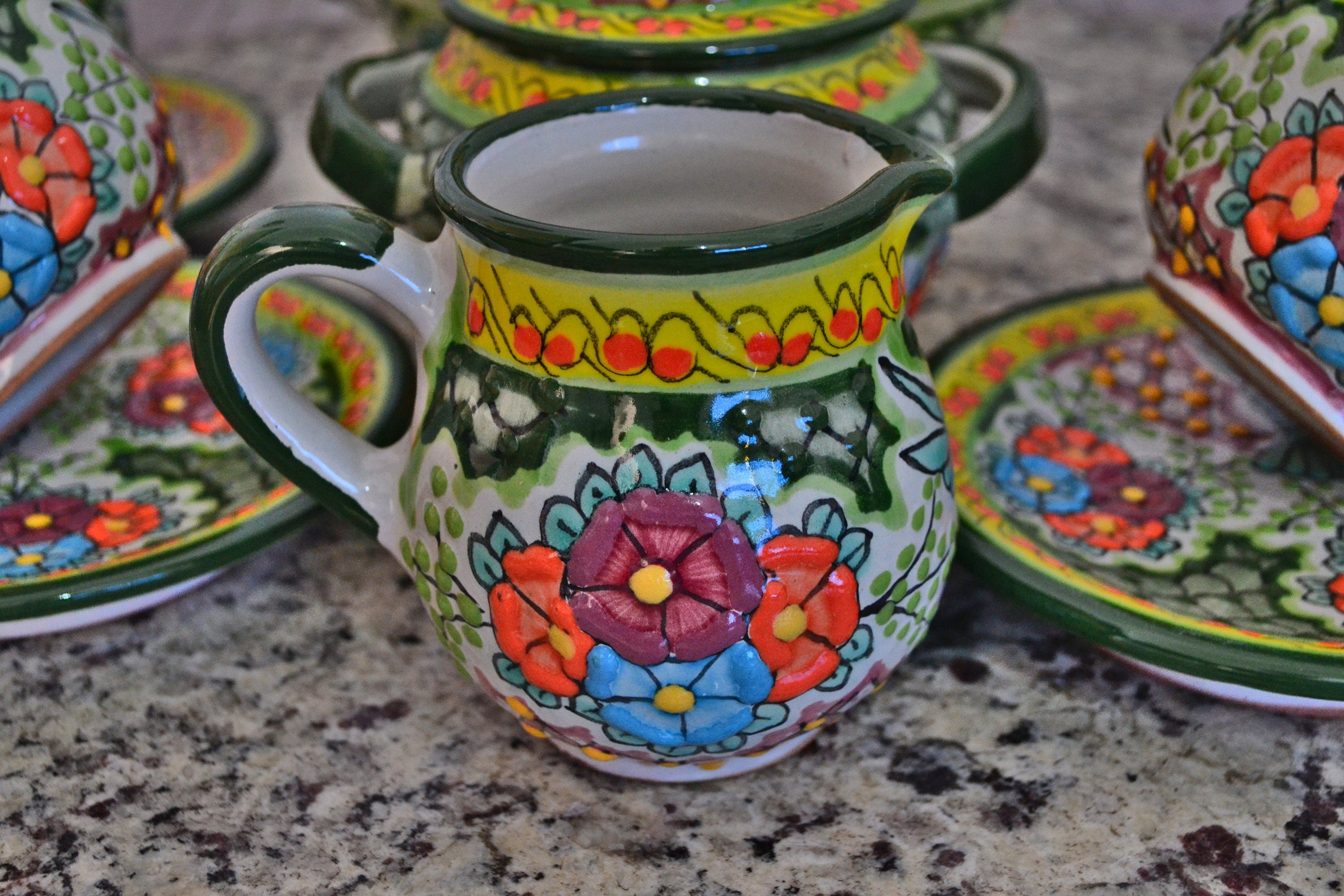 Juego de Café de Talavera Poblana CM437